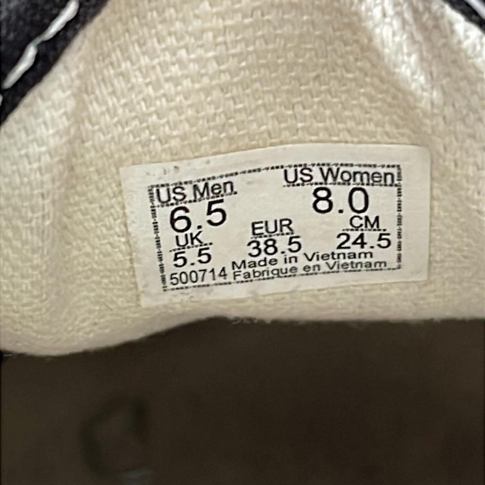 VANS Off The Wall Old Skool Classic White & Black Sneakers Size M6.5 & W8 Unisex - Picture 10 of 10